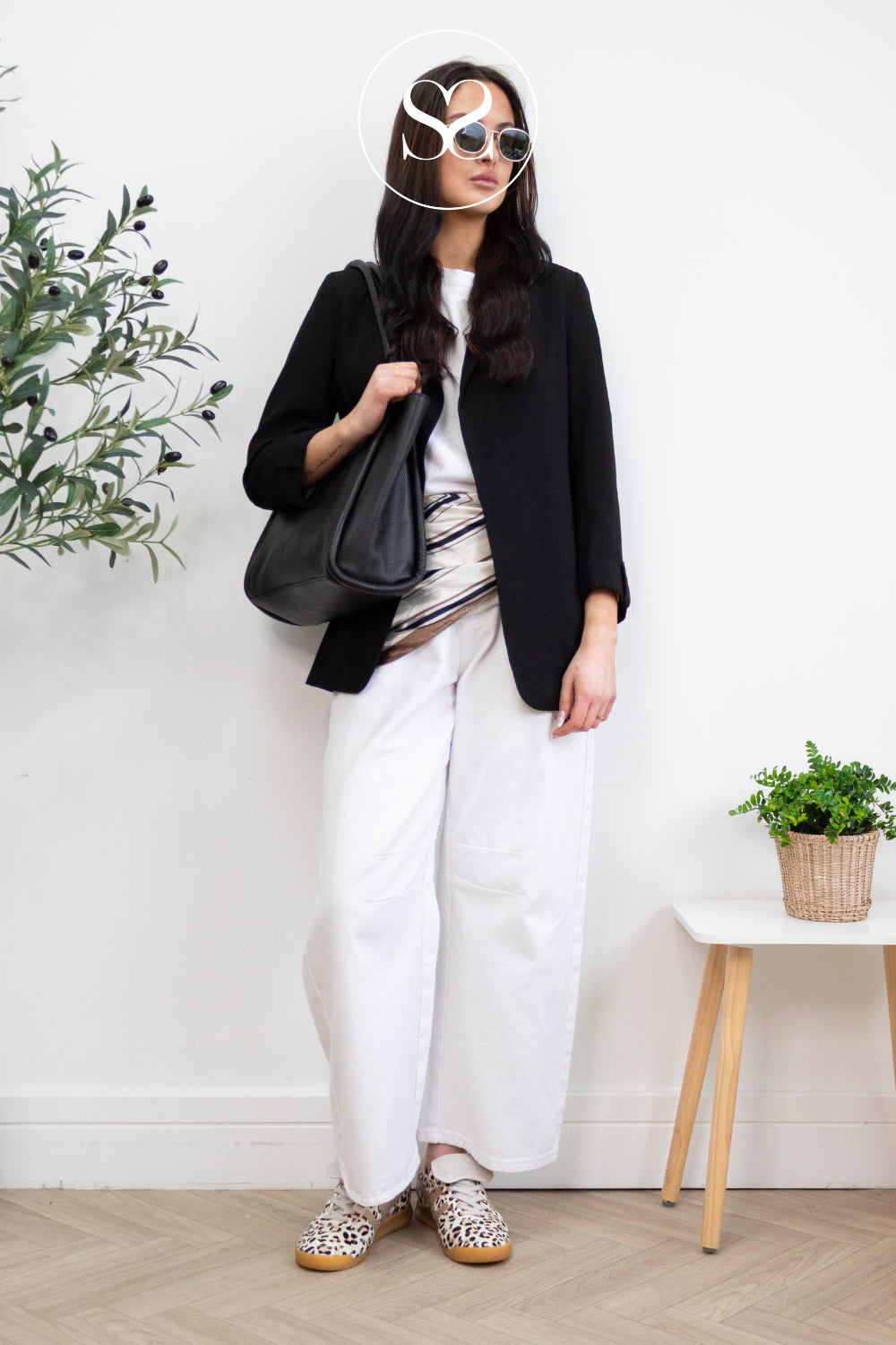 GOLA Cheetah Print Retro Trainers - Stadium '86 Sahara