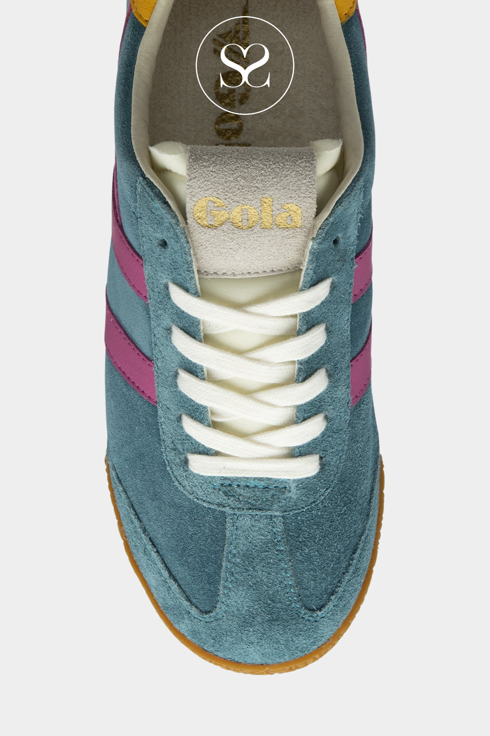 Gola trainers - elan style in blue and purple