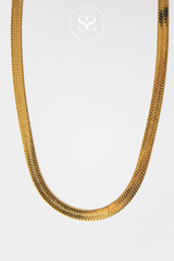 EMMY 08S GOLD ROUND NECKLACE