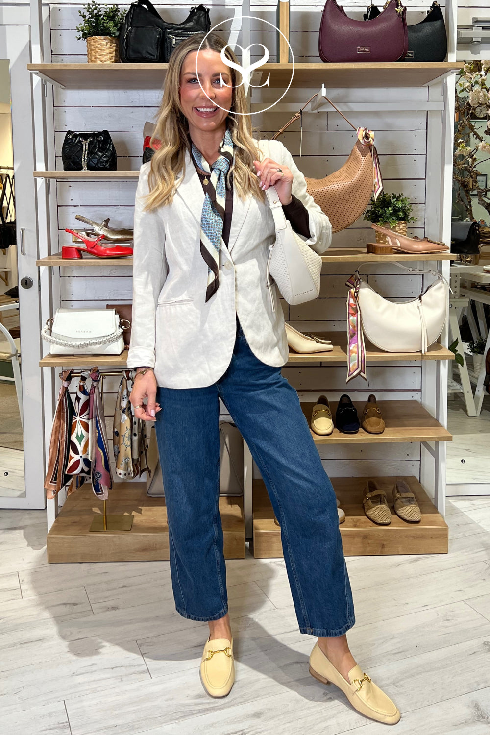 Unisa Butter Cream Low Profile Loafers BELGI