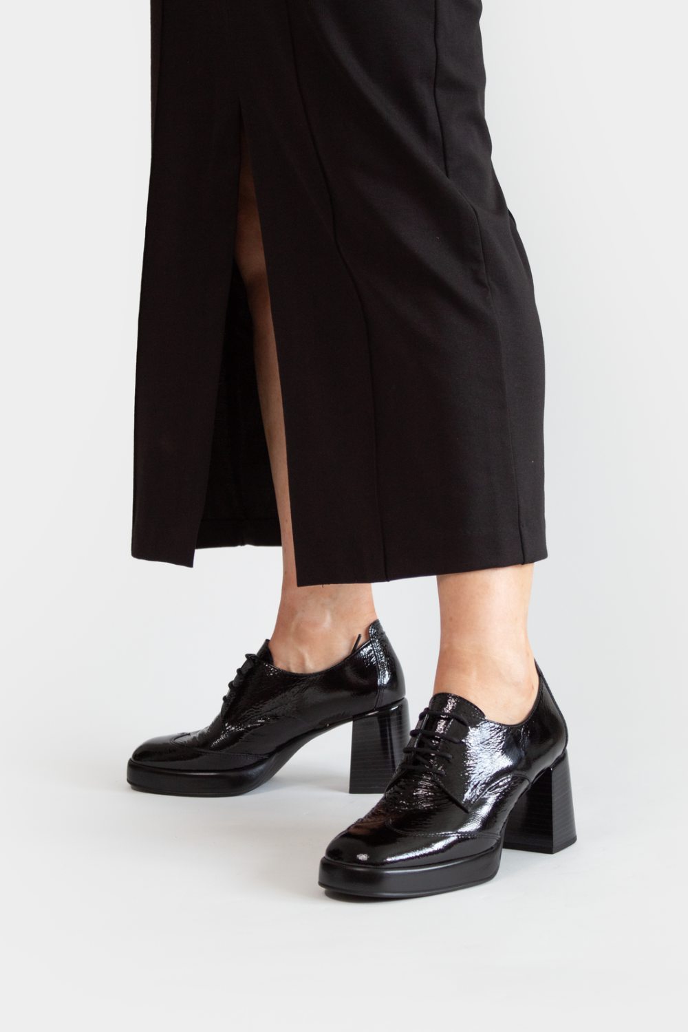 Block heel shoes for work discount