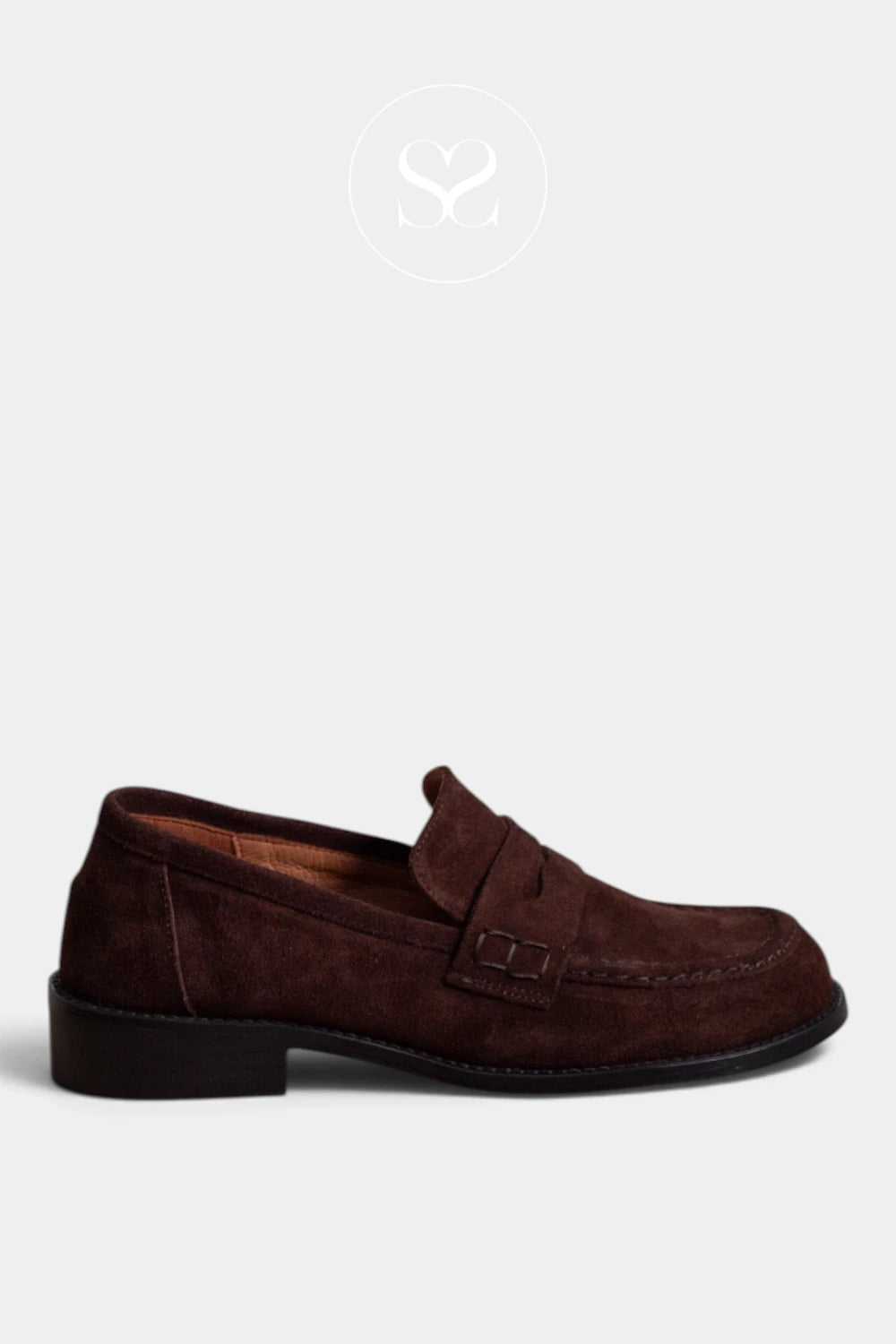 Angel Alarcon Brown Suede Chunky Loafers - Louisa