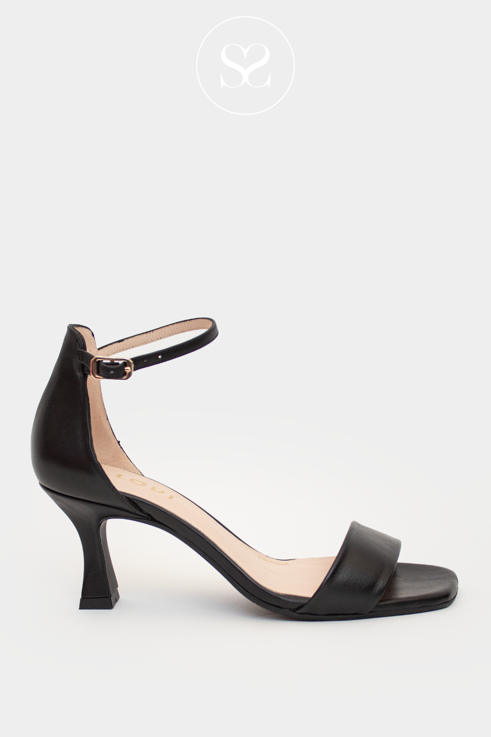 Buy WALK IN COMFORT BLACK HEELED SANDALS for Women Online in India