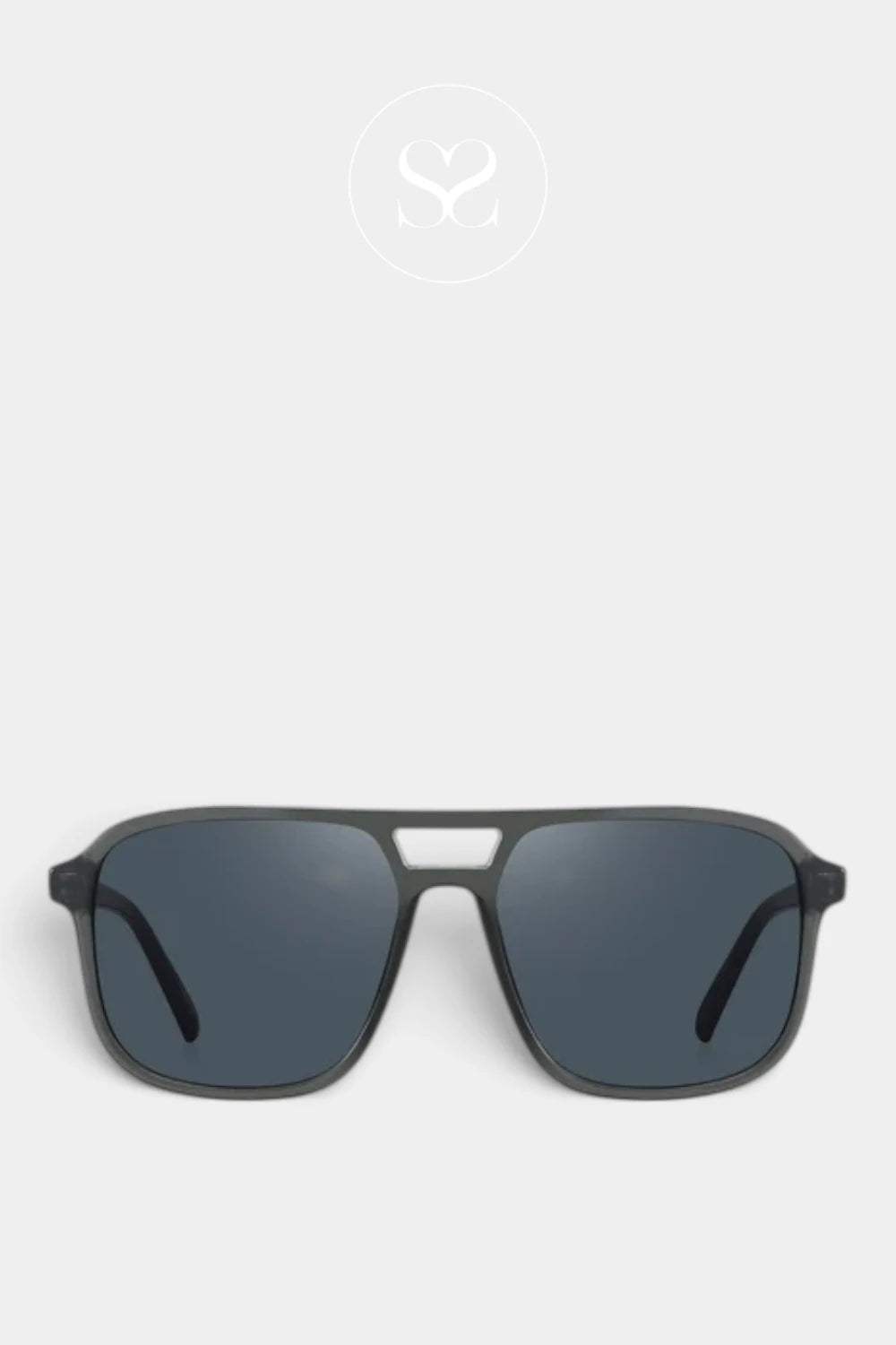 Eco Shades Grey Aviator Sunglasses – Lai - Ireland
