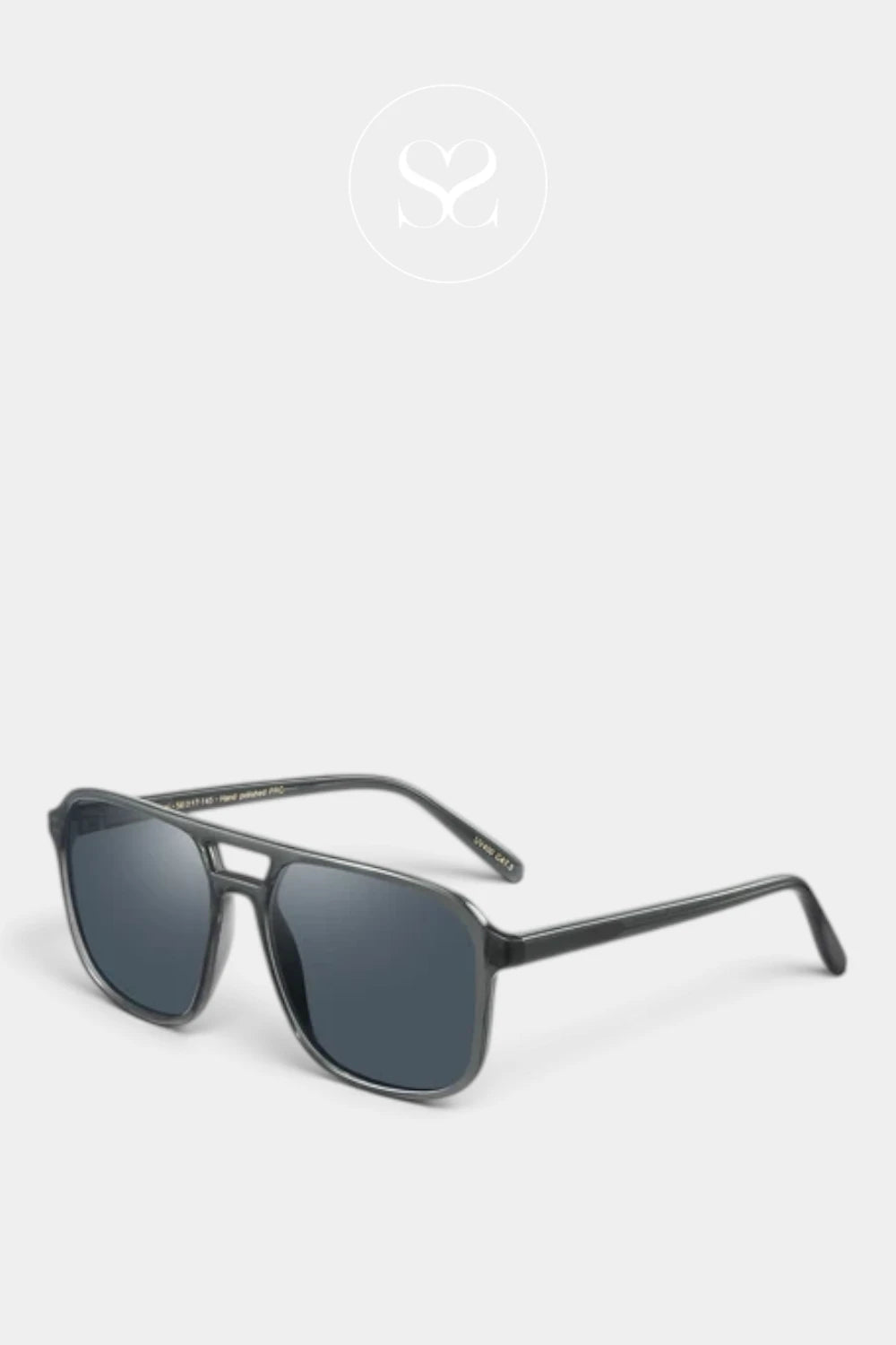 Eco Shades Grey Aviator Sunglasses – Lai