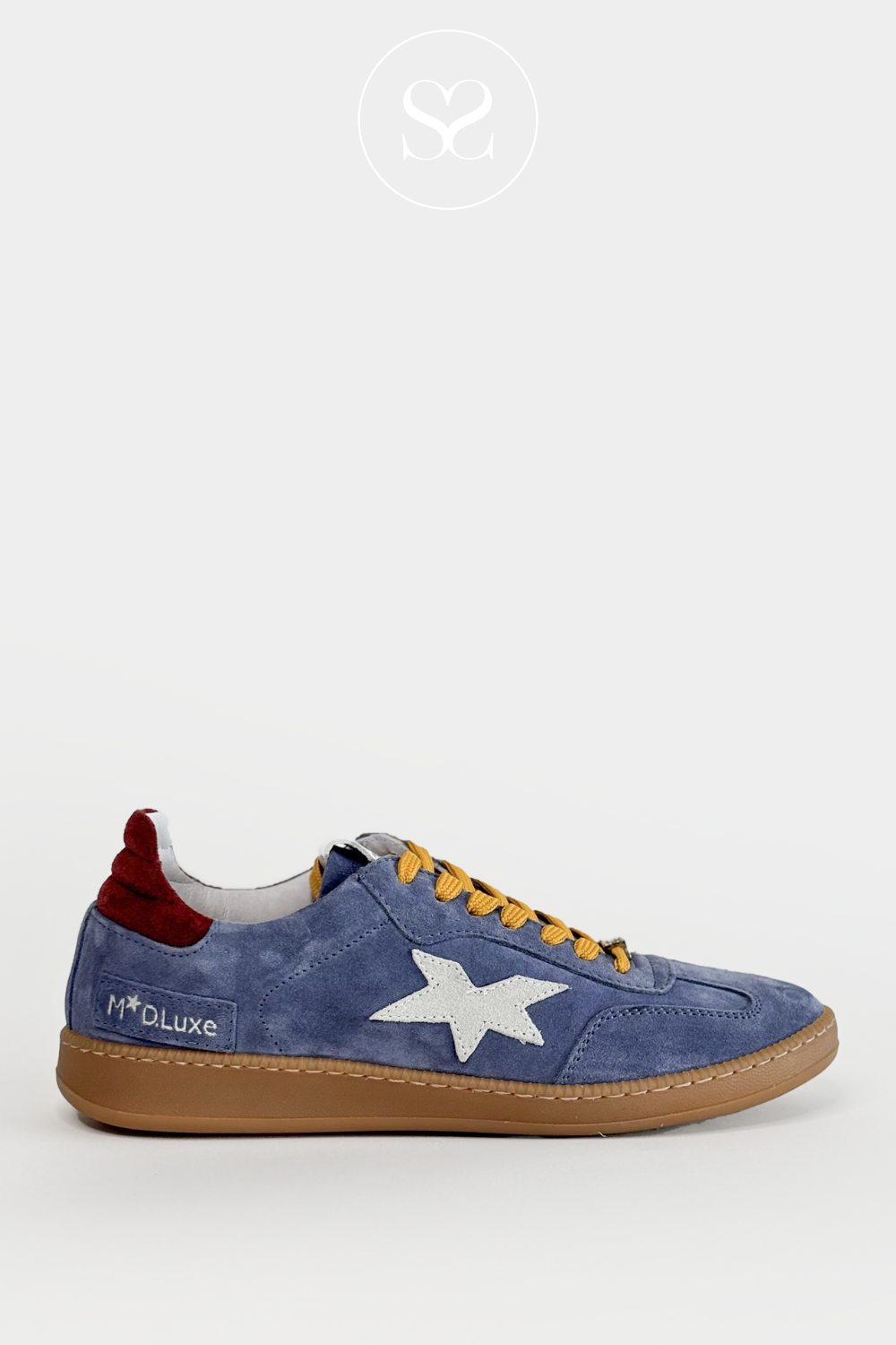 MELINE W-99 BLUE SOFT SNEAKERS WITH REMOVABLE INSOLE