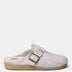 Toni Pons Ecru Faux Fur Slider Slippers - Mima-FP