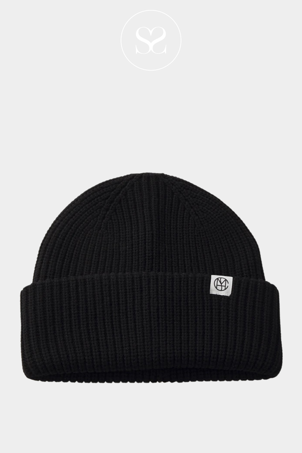 MOSS COPENHAGEN WARM KNIT HAT  