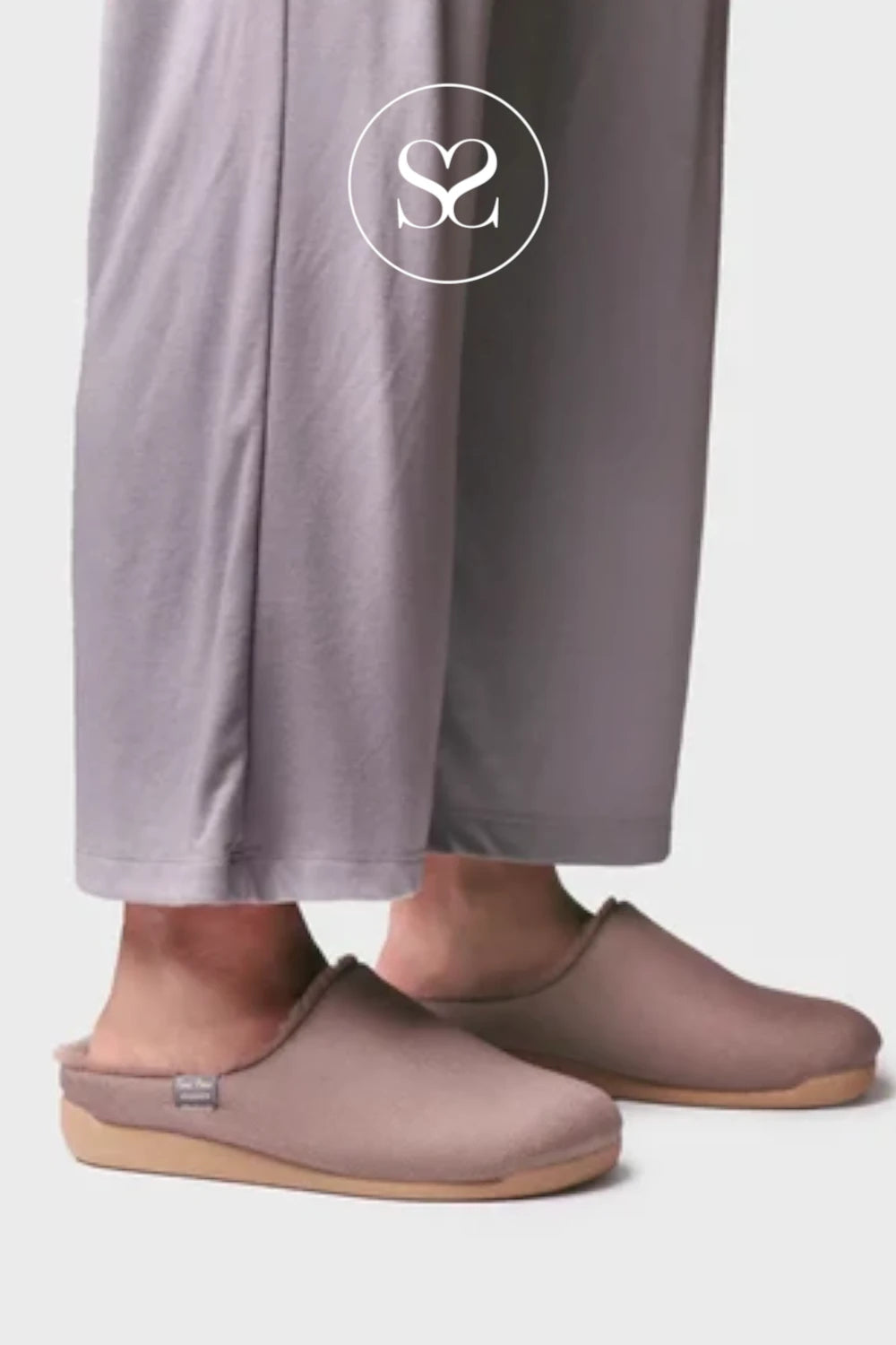 Toni Pons Taupe clog-style slipper - Mosul-BD for women - Ireland