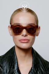 Nancy demi brown sunglasses accessories