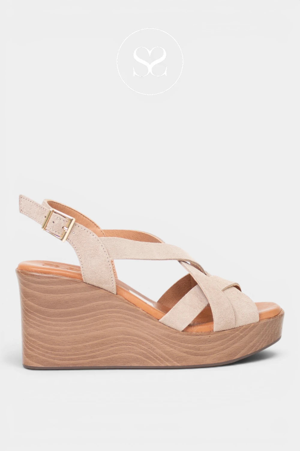 Comfortable suede wedges from oh My Sandals 2026