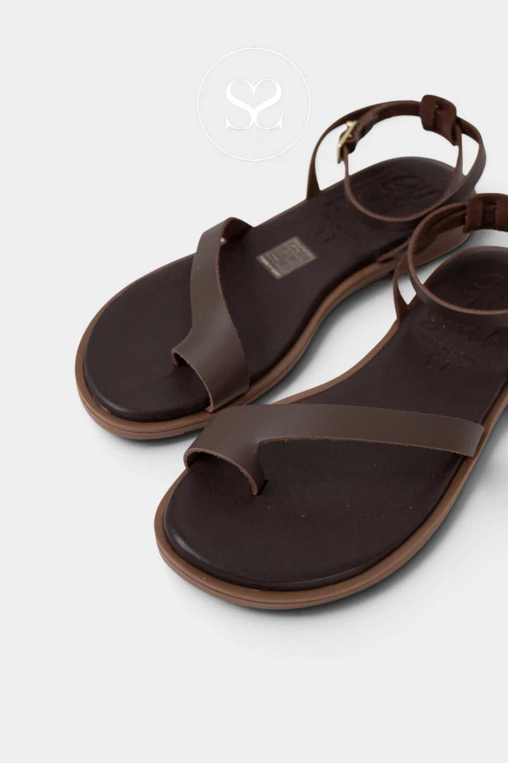 COmfortable brown sandals for everyday from Oh My Sandals Ireland