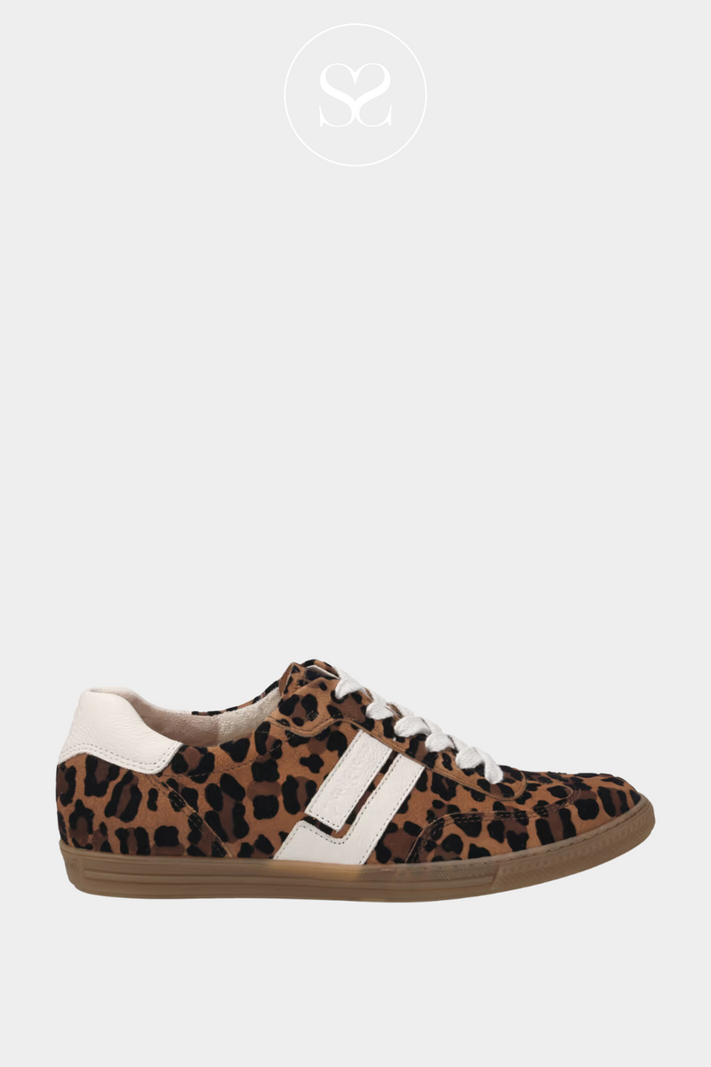 PAUL GREEN 5450 LEOPARD PRINT TRAINERS PAUL GREEN SNEAKERS IRELAND