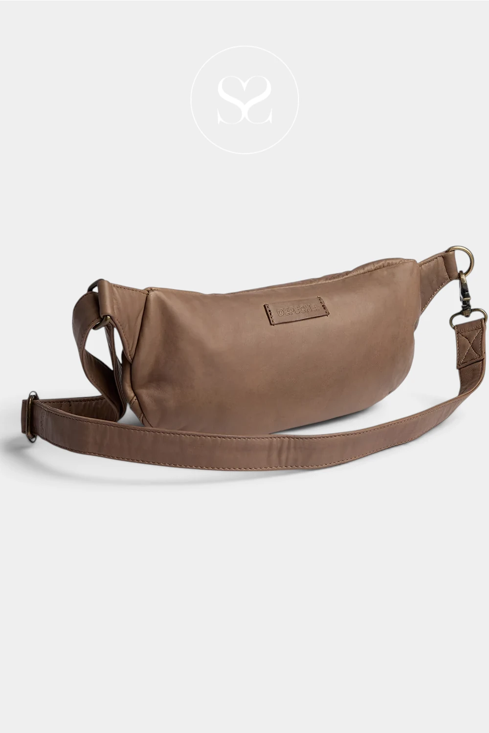 Depeche Dark Taupe Bumbag - 17058 for women - Ireland