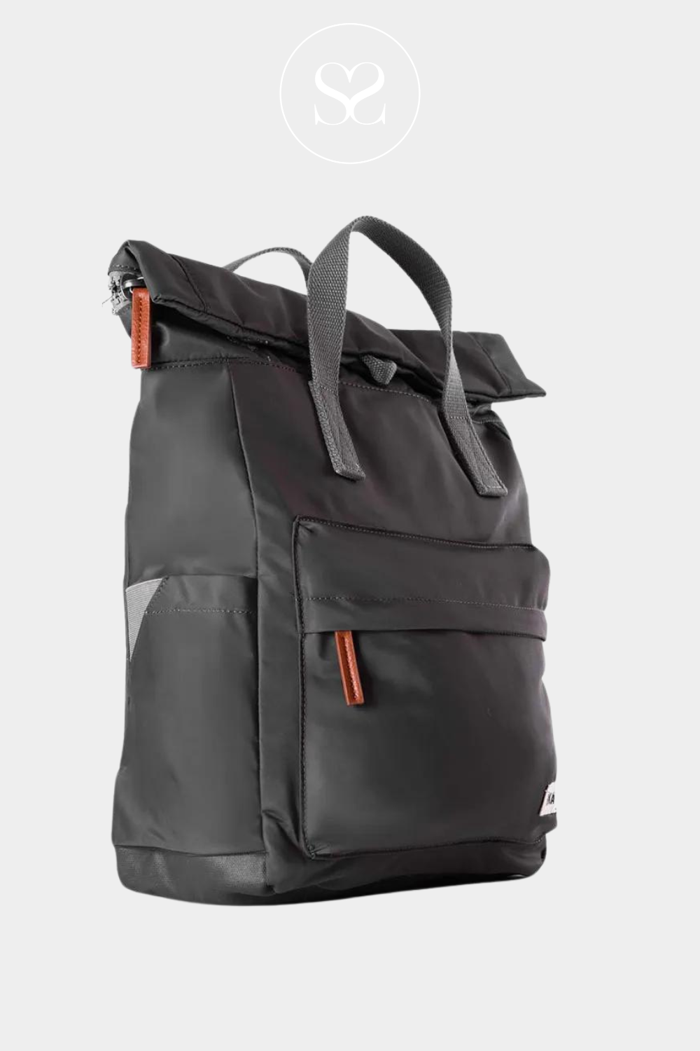ROKA CANFIELD B MEDIUM BAG GRAPHITE CHARCOAL DARK GREY