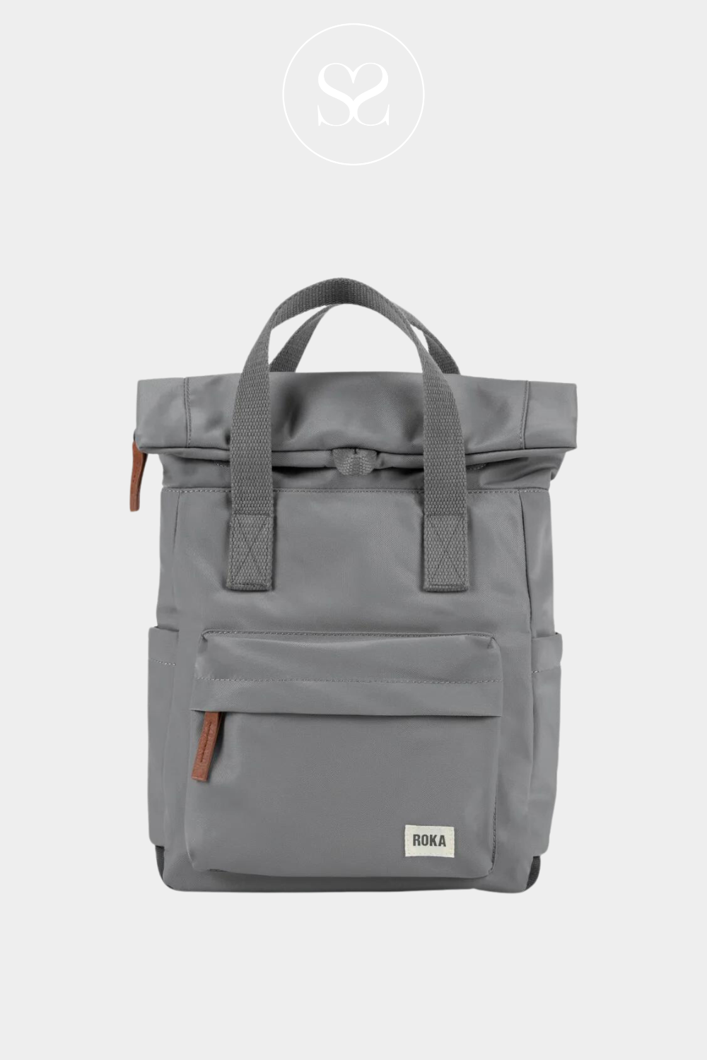 ROKA CANFIELD B SMALL GREY BAG ROKA BAGS WATERPROOF BACKPACK