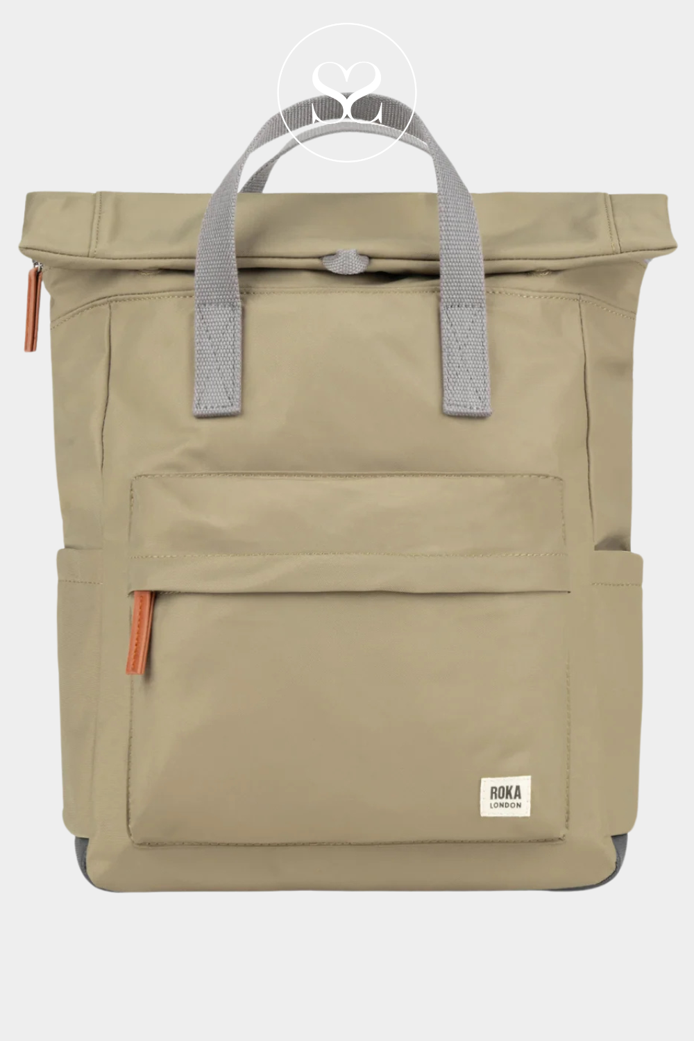 BEIGE BACKPACK WATERPROOF FOR WOMEN