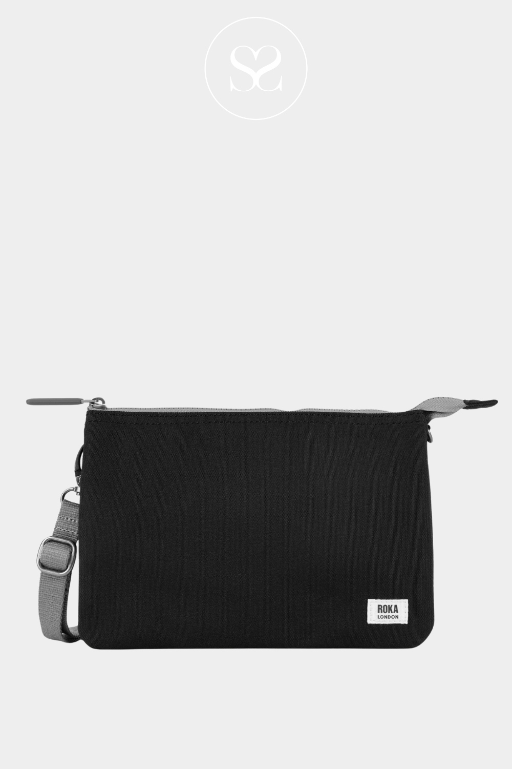 ROKA CARNABY BLACK CROSSBODY HANDBAG