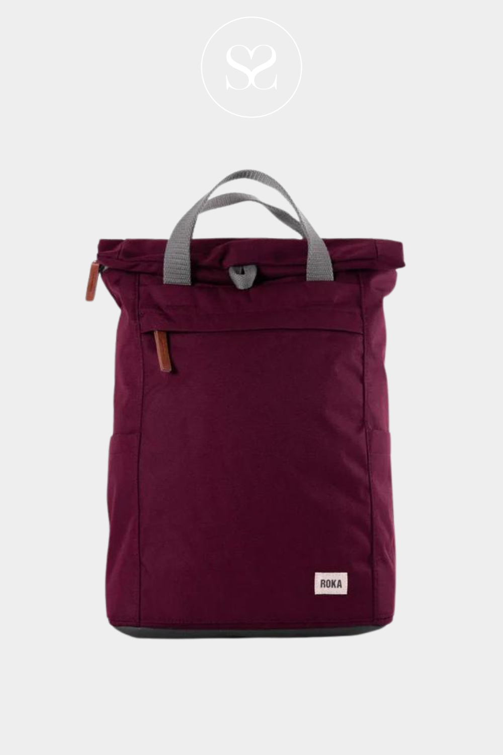 ROKA FINCHLEY SIENNA PLUM BACKPACK