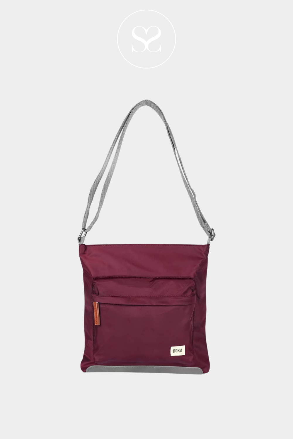 ROKA KENNINGTON B PLUM CROSSBODY BAG