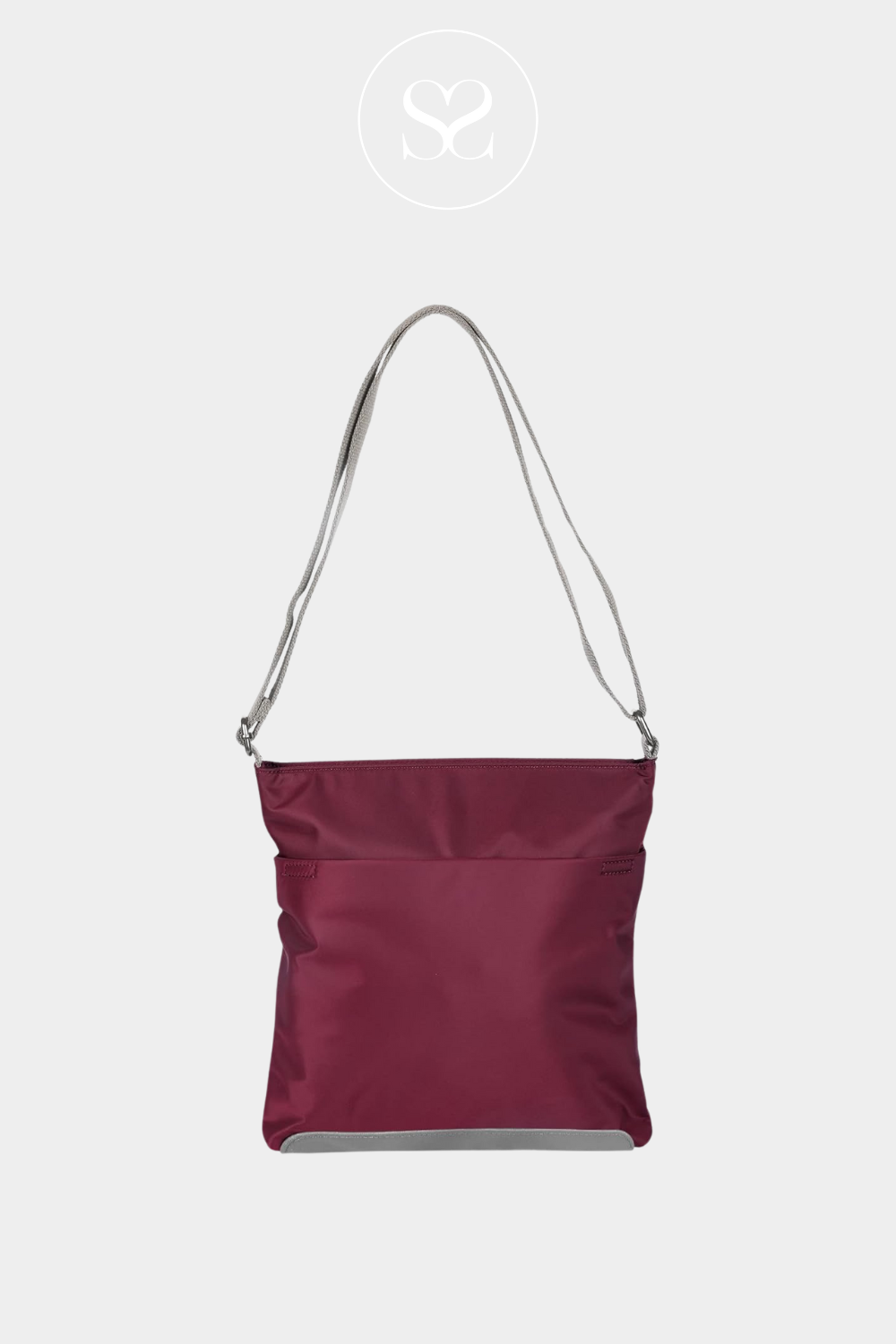 ROKA KENNINGTON B PLUM CROSSBODY BAG