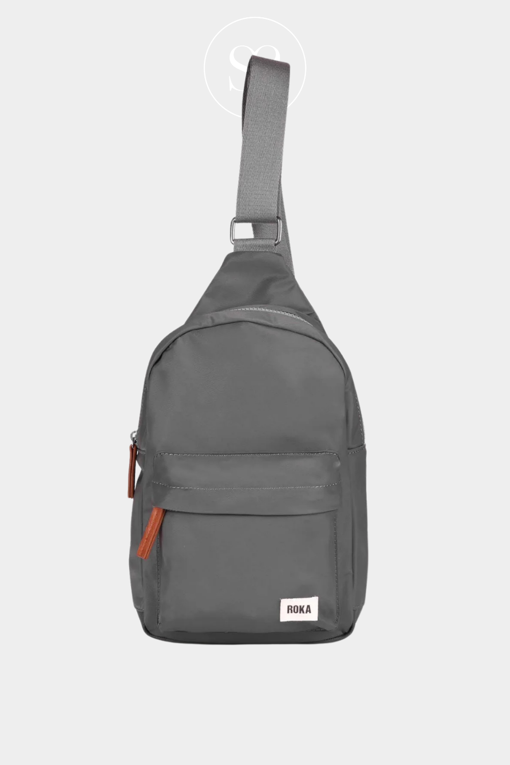 ROKA WILLESDEN B CHARCOAL (GRAPHITE) CROSSBODY BACKPACK