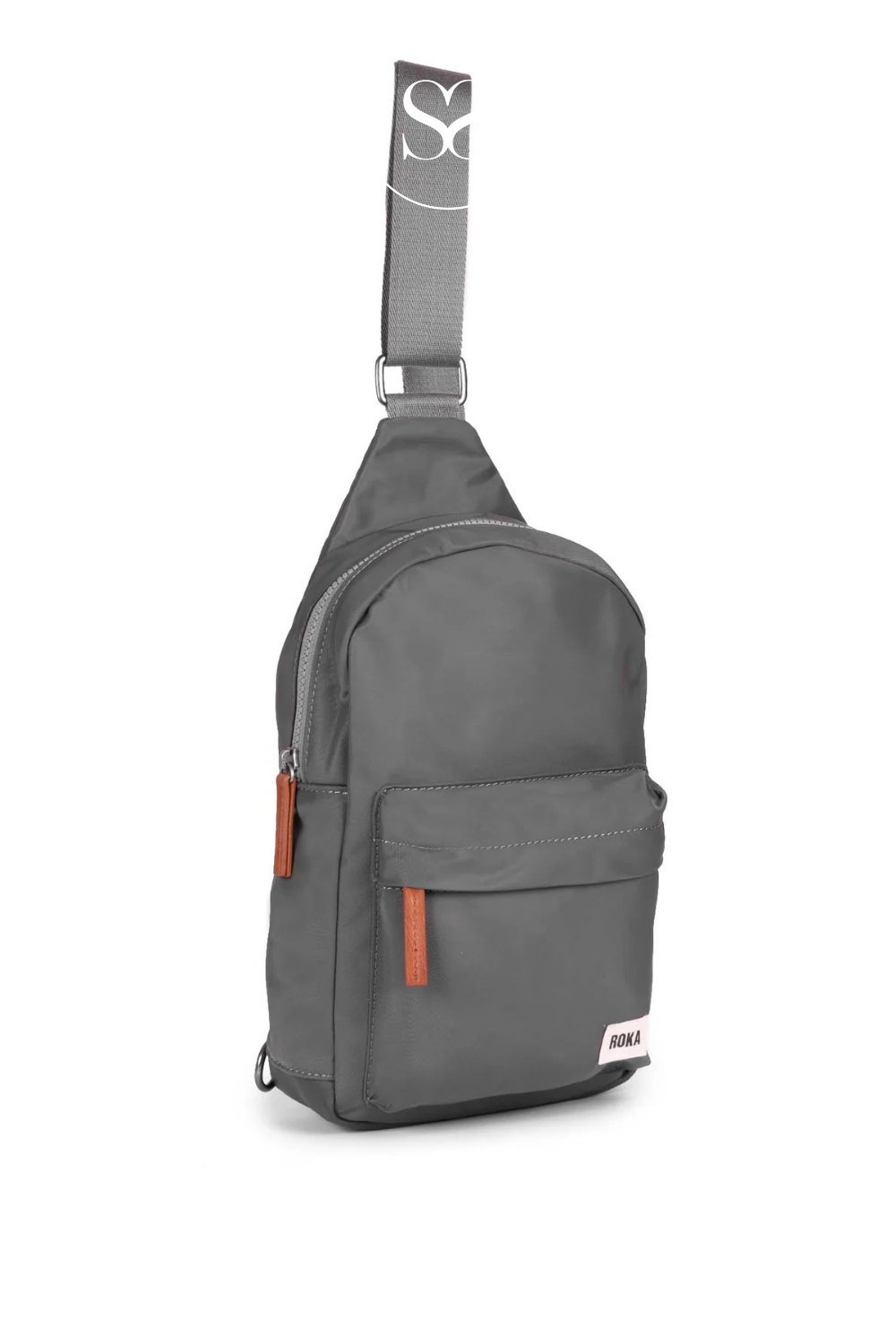 ROKA WILLESDEN B CHARCOAL (GRAPHITE) CROSSBODY BACKPACK