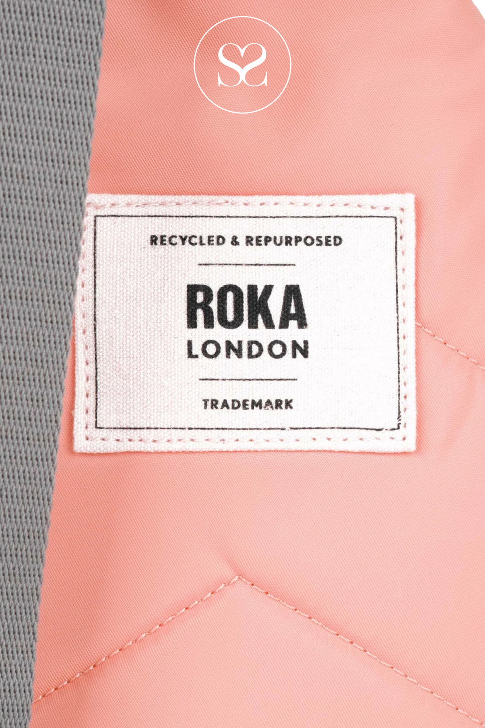 ROKA WILLESDEN B PUNCH WATERPROOF PANEL MATERIAL CROSSBODY BAG WITH SECRET INSIDE POCKET