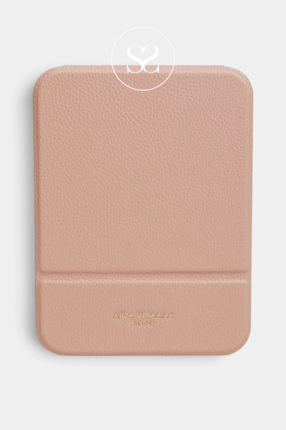 Alice Wheeler London Pink Folding Travel Mirror — AW0308