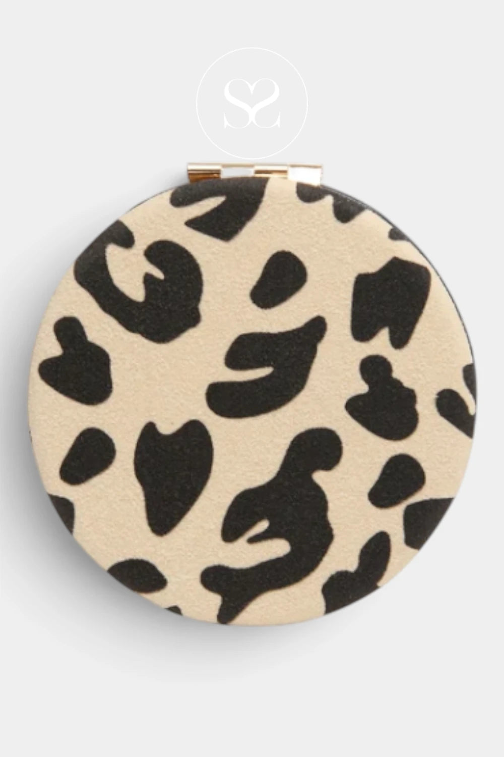Alice Wheeler London Leopard Mirror Compact — AW0340