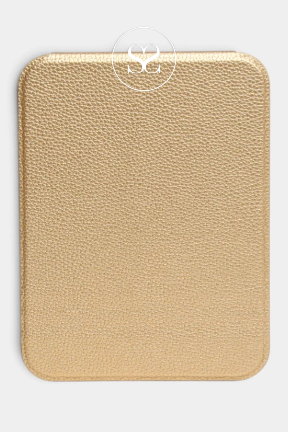 Alice Wheeler London Gold/Black Folding Travel Mirror - AW0408