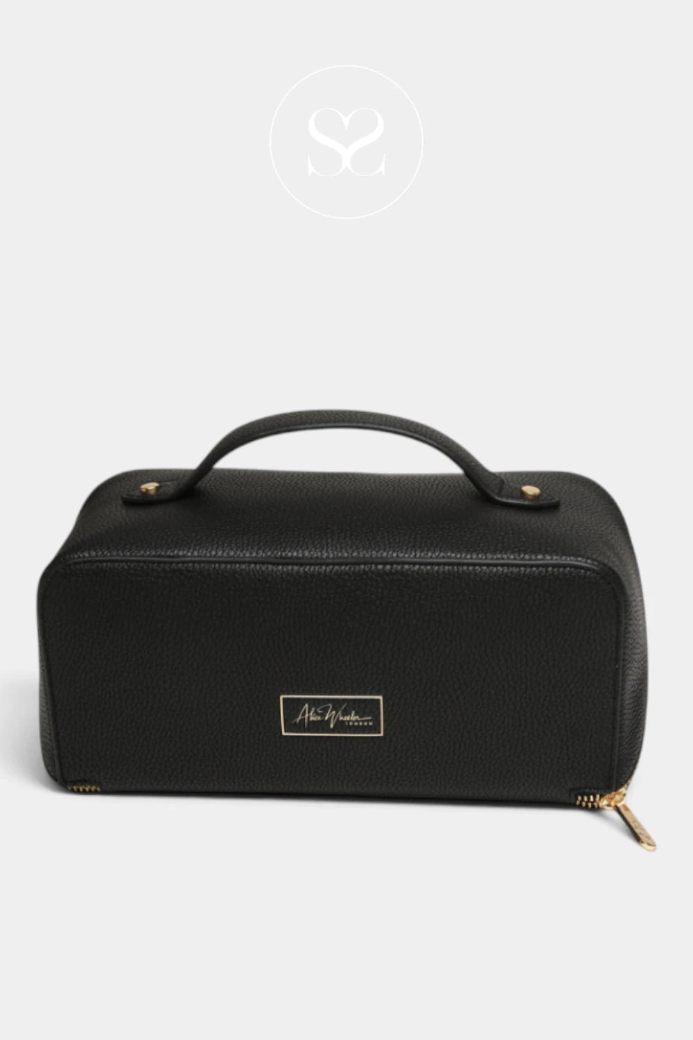 Alice Wheeler Black Train Case - Kensington
