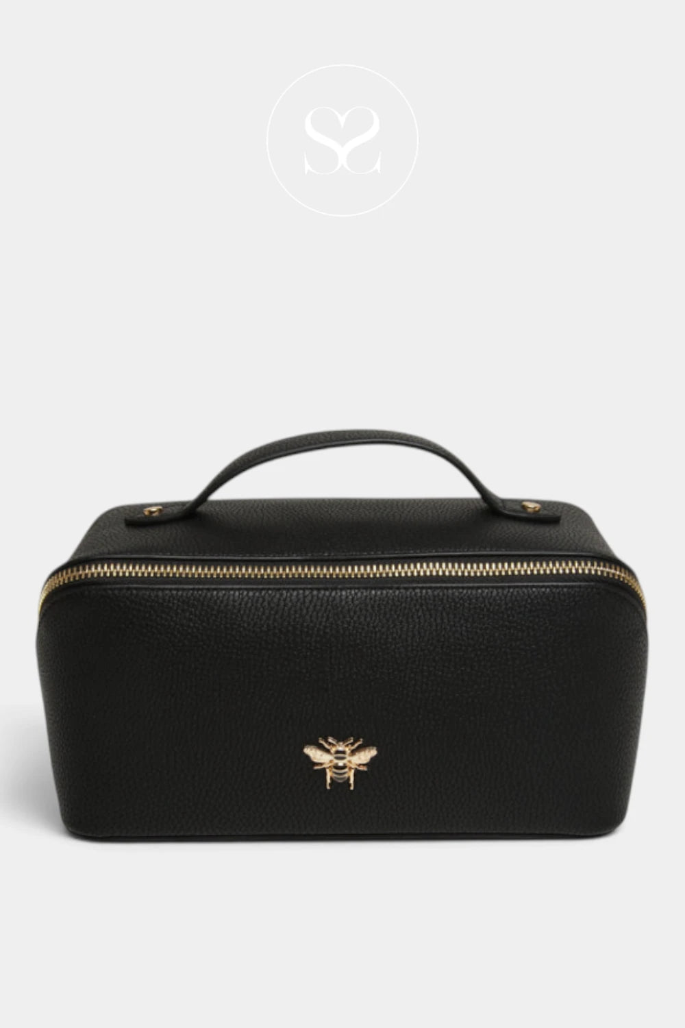 Alice Wheeler Black Mini Train Case - Kensington (M)
