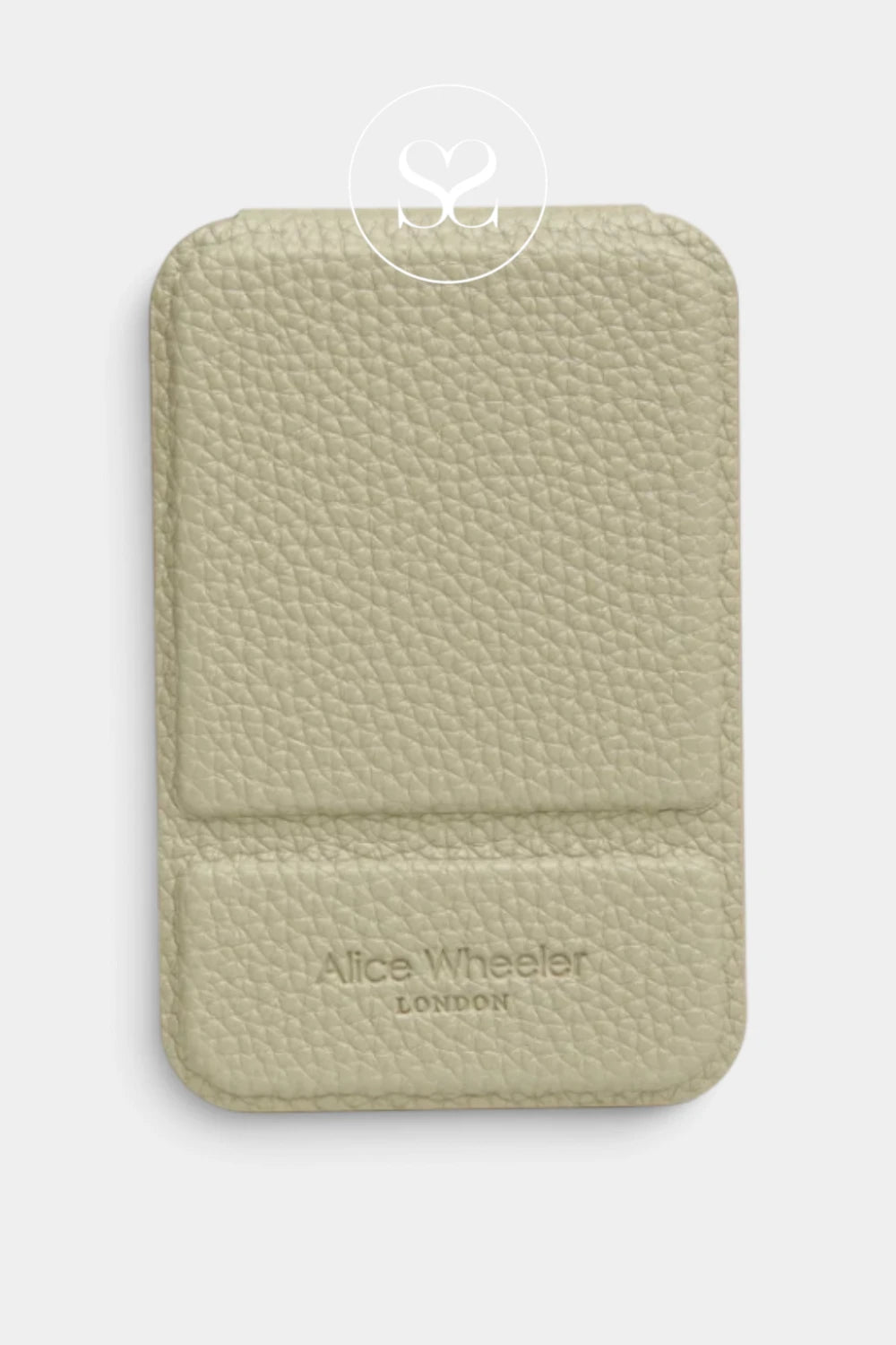 Alice Wheeler Pistachio Green Mini Folding Mirror