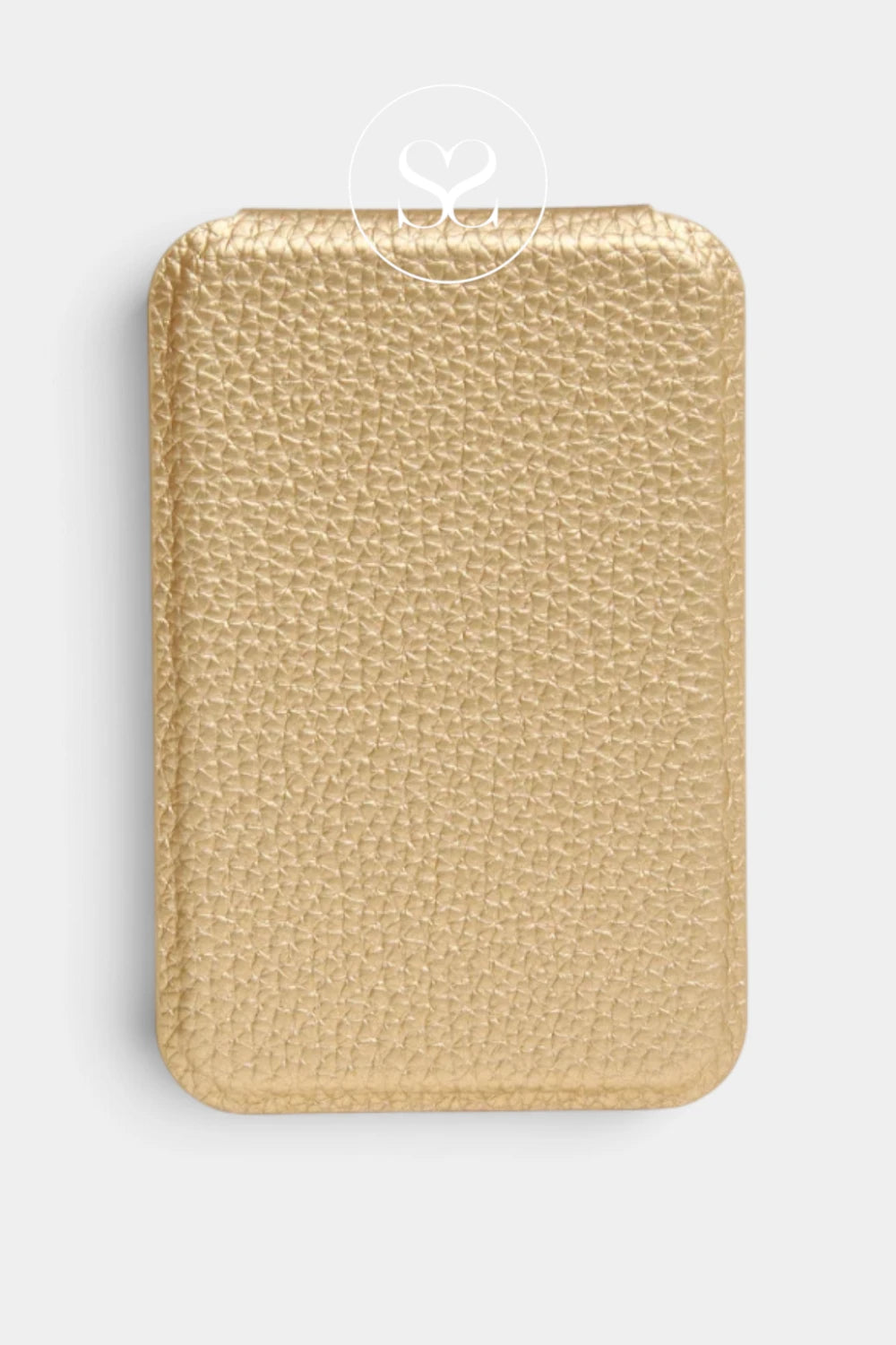 Alice Wheeler Gold Mini Folding Mirror