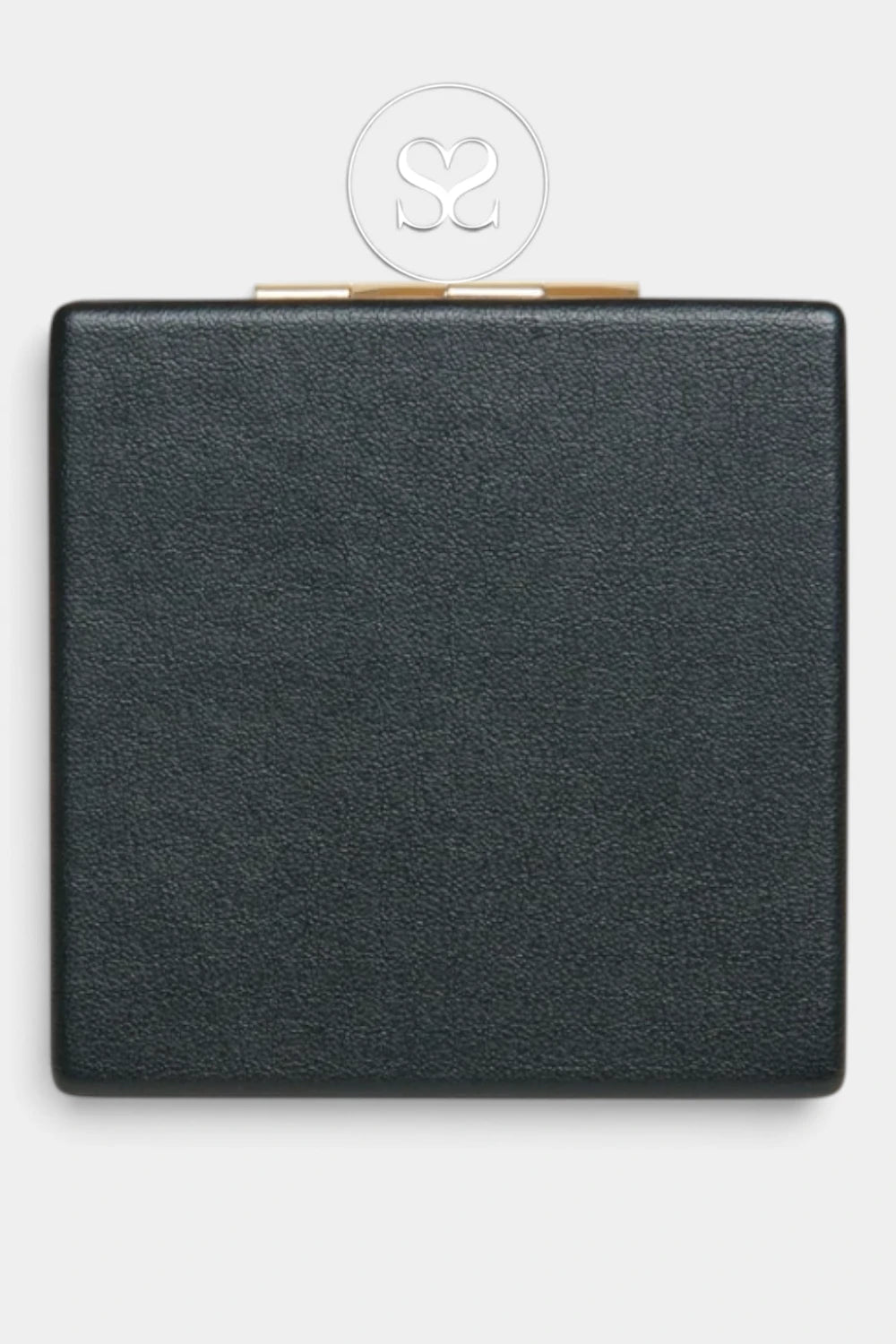 Alice Wheeler London Black Vienna Mirror Compact — AW6081