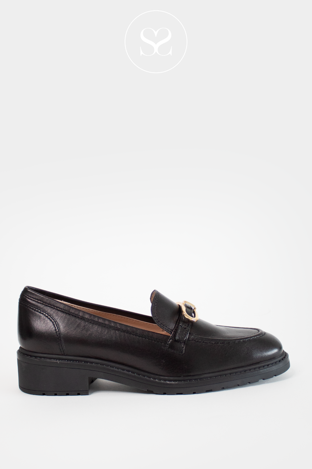 Chunky black loafers from Unisa, Ireland