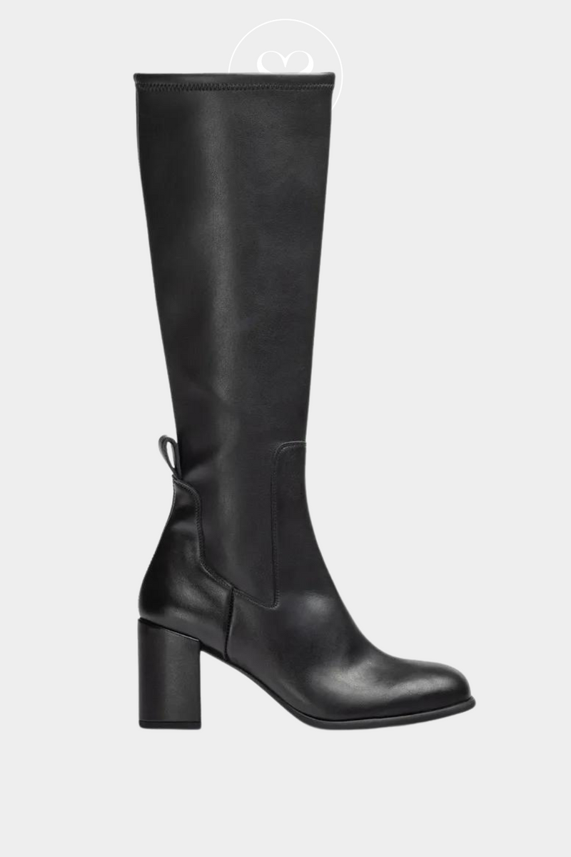 UNISA NEMIR BLACK BLOCK HEEL KNEE HIGH BOOTS BUY UNISA SHOES IRELAND