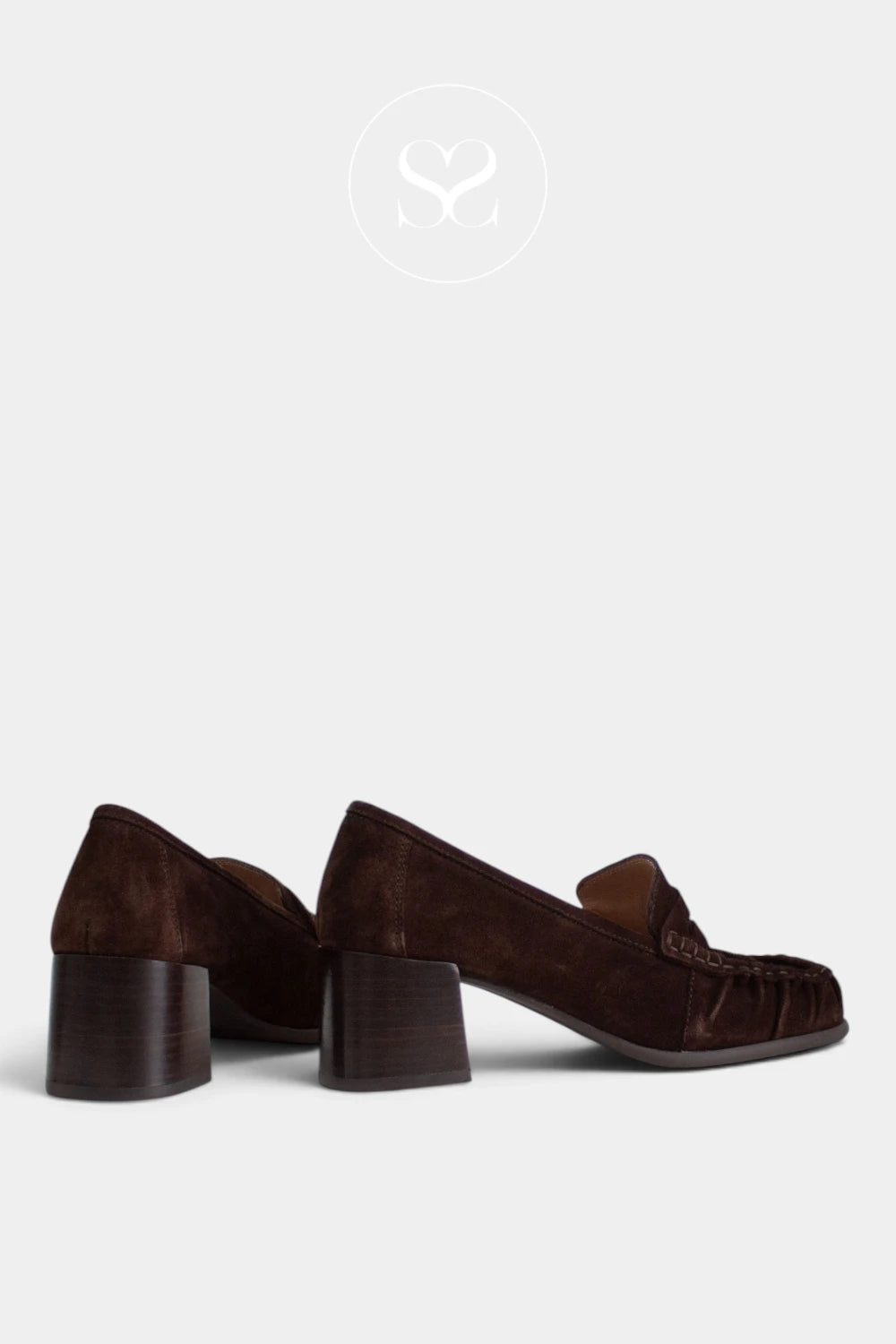 Unisa Brown Suede Slip on Shoe - Leavit
