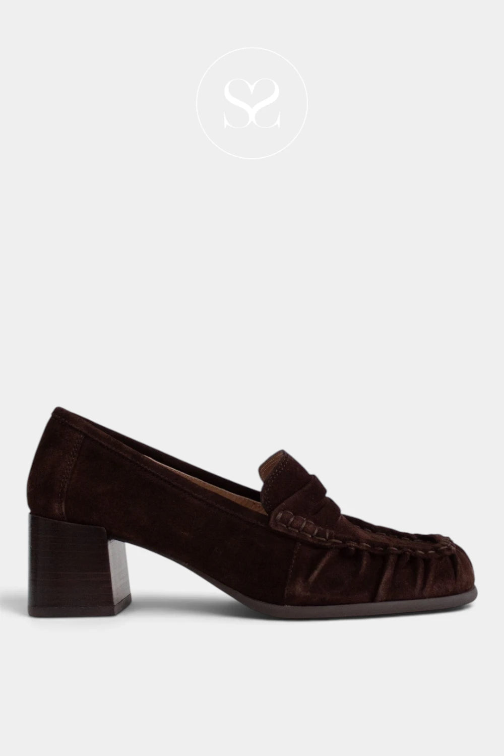 Unisa Brown Suede Slip on Shoe - Leavit