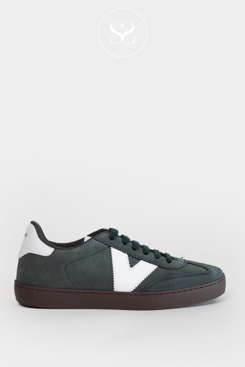 VICTORIA 1126199 GREEN FLATFORM TRAINERS VICTORIA SNEAKERS IRELAND