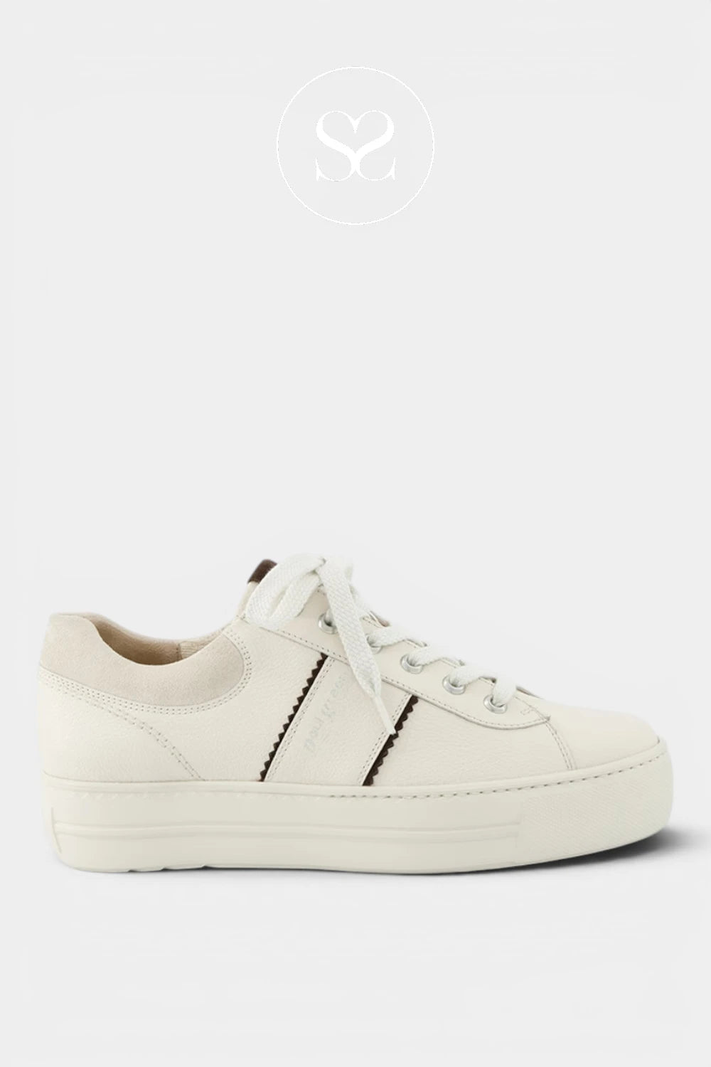 Paul Green White Trainers 5567-003 for Women in Ireland