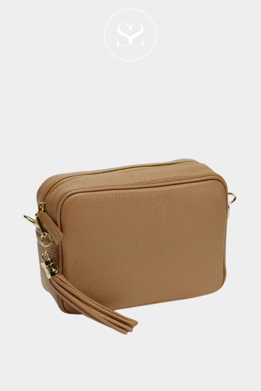 ELIE BEAUMONT CROSSBODY BAG CAMEL
