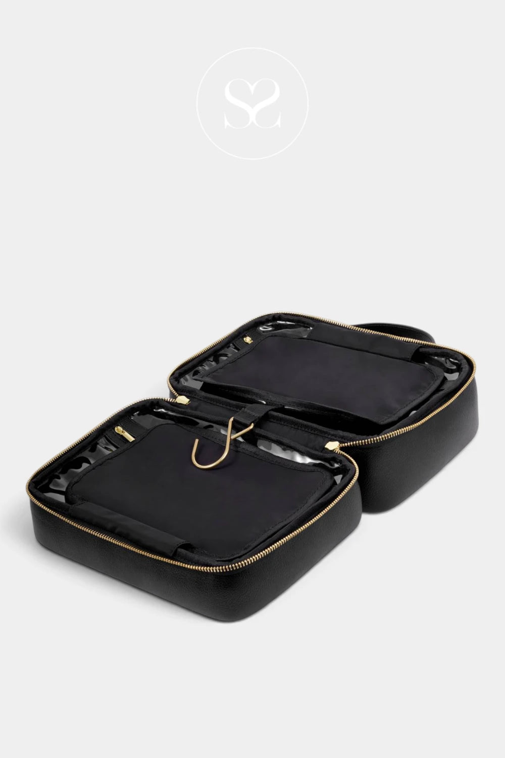 Katie Loxton Hanging Wash Bag - Black