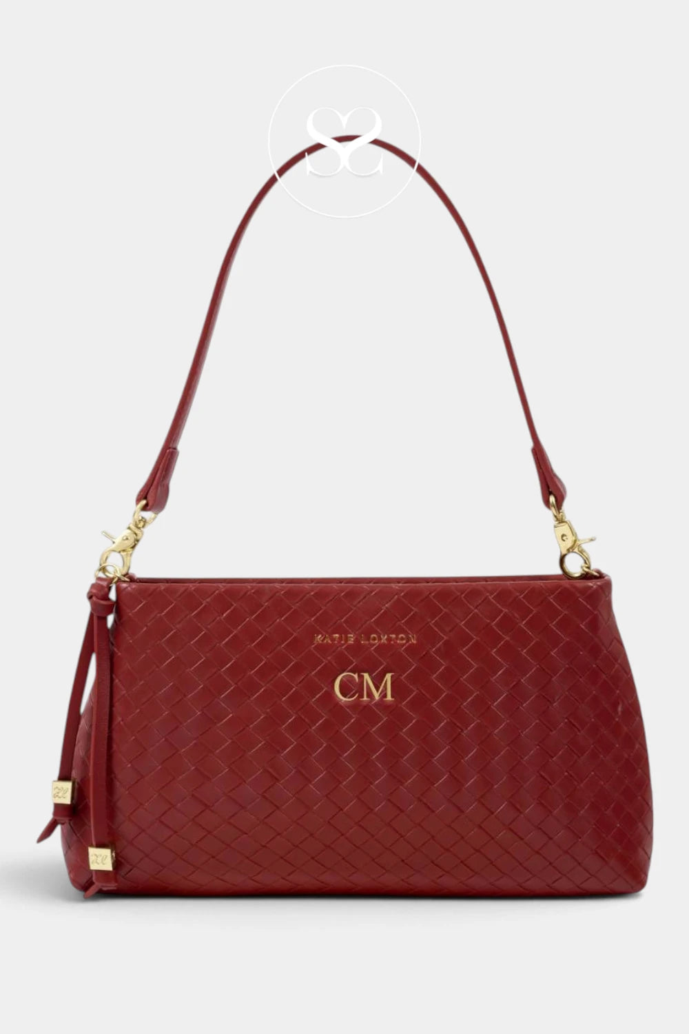 Katie Loxton Red Woven Small Shoulderbag - Nova for Women - ireland