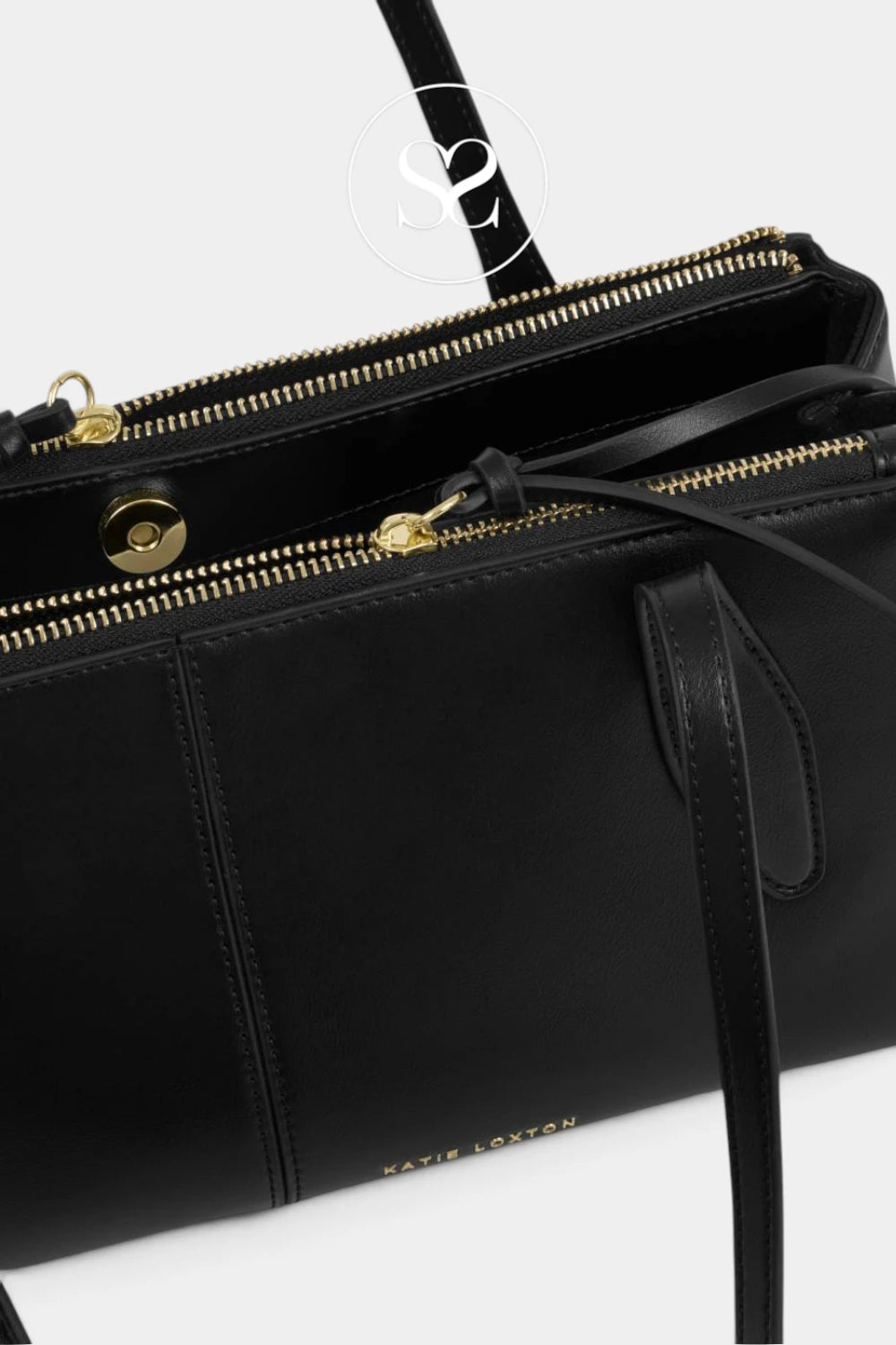 Katie Loxton Black Shoulderbag - Hattie for Women - Ireland