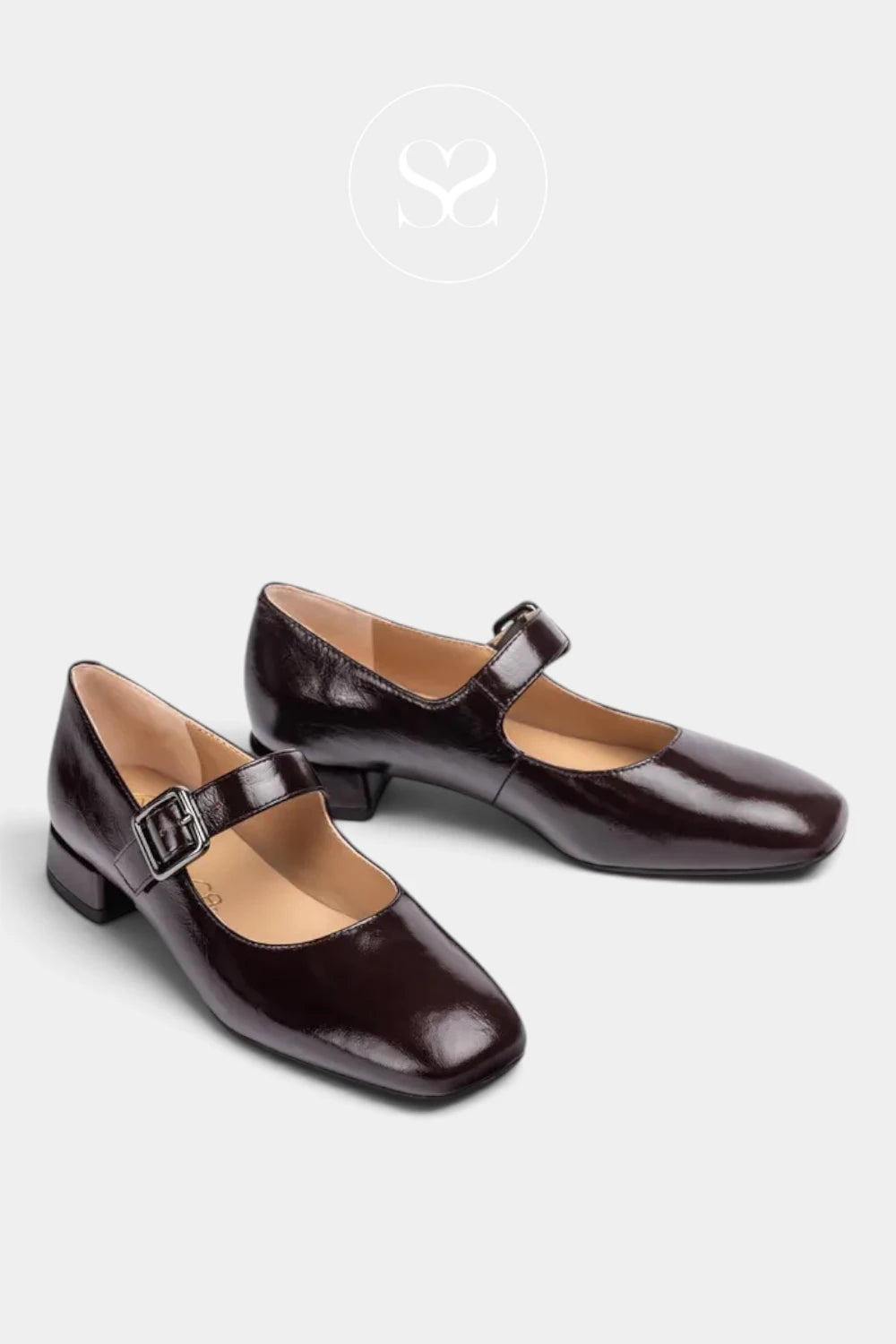 Unisa Chocolate Brown Mary Jane Pumps - Culver