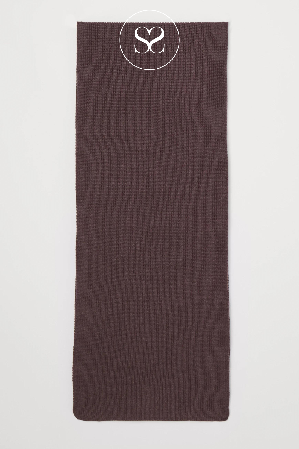 moss copenhagen rachelle brown scarf