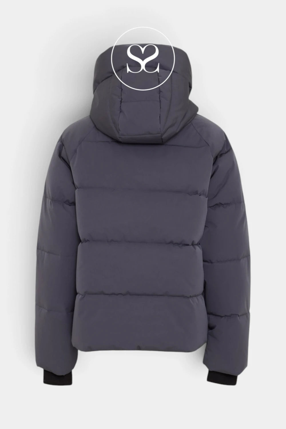 MSCH Copenhagen Blue Short Puffer Jacket - Pavinaria