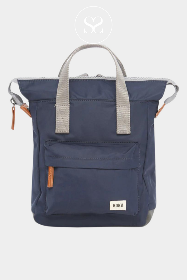 roka bantry b medium navy backpack